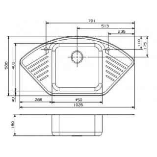 produktbeschreibung eck einbauspuele hersteller reginox modell sigma 