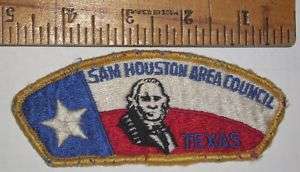 BSA Patch Sam Houston Area Council Texas Boy Scout  