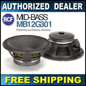 RCF MB12G301 High efficiency 12” mid bass Woffer   NEW  