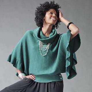 Ashro Brand New Womens Green Janella Sweater Misses Sizes M, L, XL 