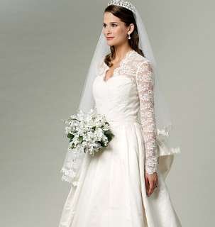 BP249/EE Butterick 249 Misses Wedding Bridal Dress Sewing Pattern 14 
