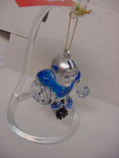DIFFERENT DETROIT LIONS NFL FOOTBALL CRYSTAL CHRISTMAS ORNAMENTS 