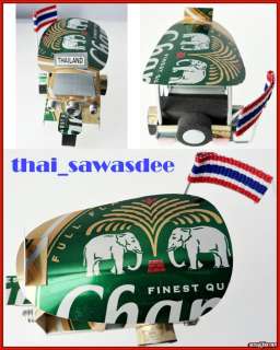 Beer Can Thai Tuk Tuk Souvenir Collectible Craft Model  