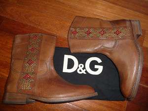 Dolce Gabbana  Tan Summer Boots UK 9   US 10  