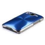 Blue Cosmo Back Phone Snap on Hard Cover Case for HTC Inspire 4G 
