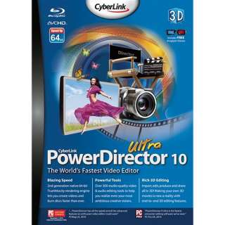 Cyberlink Power Director 10 Ultra   Windows