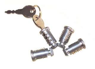 Schließzylinder + 2 Schlüssel für DAchträger ORIGINAL 