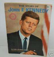   John F. Kennedy 42+ Yr old book History Politics Memorabilia Democrats