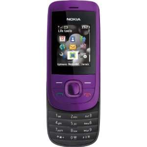 Nokia 2220 slide Handy (, GPRS, Ovi Mail. Flugmodus) purple