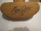 Maui Jim Steel Eyeglass Cases Rattan Large Mens No Cleaning Cloth