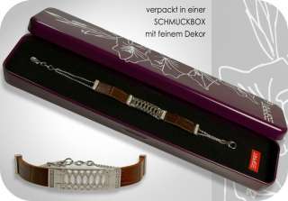 ESPRIT Armband PRIDE 925 Silber + Leder Schmuck 4358376  