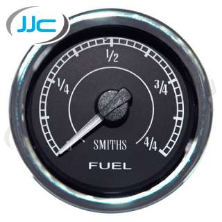 Smiths Electrical Flight Gauge Fuel Level Black Dial  