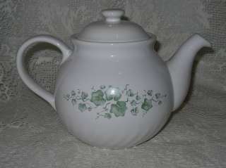Corelle Coordinates Stoneware Callaway Pattern Teapot  