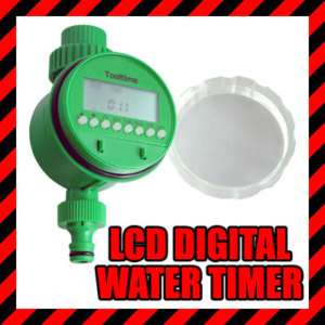 ELECTRONIC DIGITAL LCD GARDEN WATER TIMER IRRIGATION  