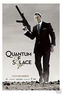   James Bond Quantum Of Solace Affiche (Poster) 61x91 cm