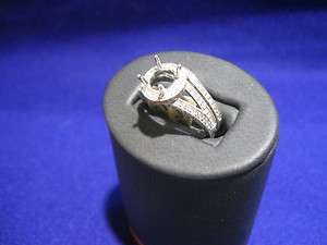 Diamond Bridal Engagment / Band Setting Ring ( semi mount)  