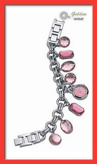 Orologio gioiello bracciale donna FOSSIL Charms rosa ES1459   Listino 