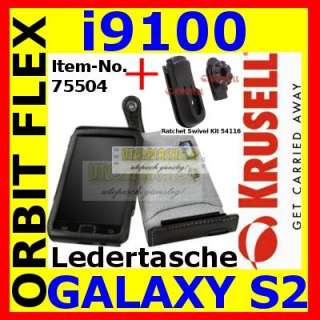   Ledertasche Tasche Samsung i9100 Galaxy S2 S II 7394090755043  