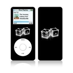  Crystal Dice Decorative Skin Decal Sticker for Apple iPod 