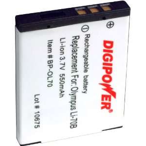  Digipower BP OL70 Replacement Li Ion Battery for Olympus 