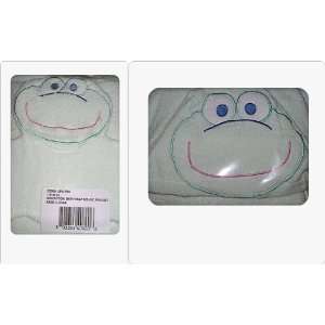  Infant Hooded Bath Wrap & Wash Mitt   Frog: Baby