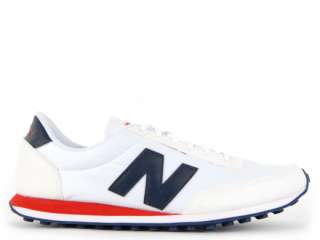 New Balance 410 Sneaker Trainer White Red Navy U410MWN  