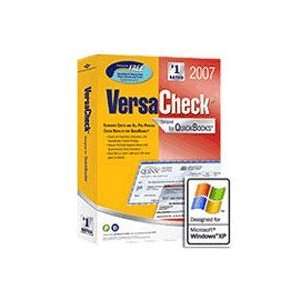 VersaCheck for QuickBooks 2007: Software