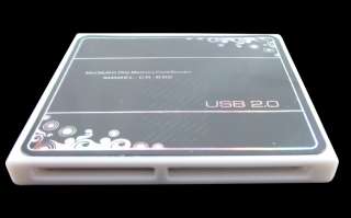 CARD READER USB ULTRA SLIM SDHC MICROSD MMC MINI SD CR 682  