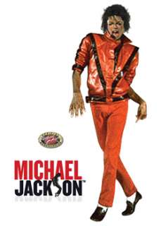 Adult Michael Jackson Thriller Jacket TV Mens Costumes Costume at 