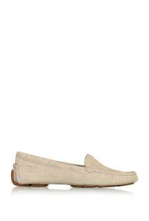 Grey Perforated Suede Driving Shoes by UGG Australia   Grey   Buy 