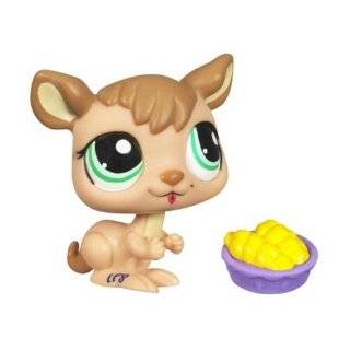 Littlest Pet Shop~#768 TAN GERMAN SHEPHERD PUPPY DOG Diamond Eyes~B129