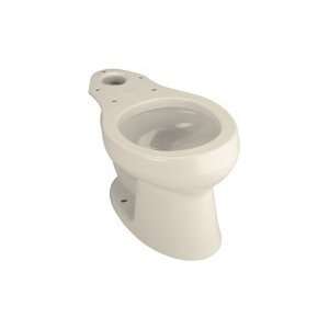   : Kohler Wellworth Round Front Toilet Bowl   Almond: Home Improvement