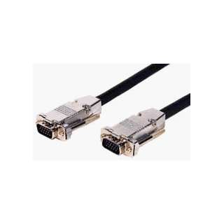 HR Series Metal VGA HD15 Pin Plug w/audio cable 50ft   VGA15P P 50HR 