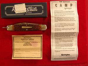 Remington 1994 Bullet Camp Knife, R 4232, Made by Camillus on 