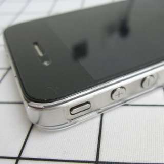 3mm Super Clear & Thin iPhone 4 4G Snap Bumper Case  