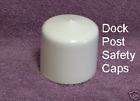 24 Marine Boat Dock Safety Caps For 2 3/8” Round Post