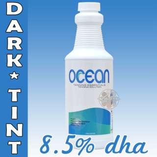  oz DARK TINT Tanning 8.5% DHA Tan Solution Airbrush Spray Sunless PINT