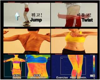 TwistRun Board Exercise Aerobic Fitness Gym under 85kg 트위스트런 