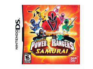 Power Rangers Samurai Nintendo DS Game namco