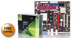 ECS AM3/AM2+/AM2 NVIDIA GeForce 6100 Micro ATX AMD Motherboard