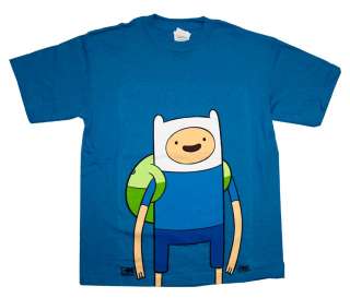 Adventure Time Large Finn Pose Cartoon Youth T Shirt Tee  