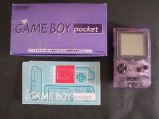 Game Boy Pocket Console   Purple Nintendo JAPAN  
