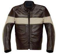 Alpinestars Drift Brown Sand Leather Jacket USA 48 European 58 2XL 