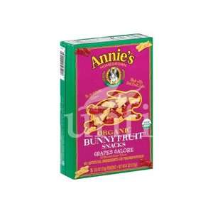 Annies Homegrown Fruit Snacks Organic Grape 4 oz. (Pack of 12 