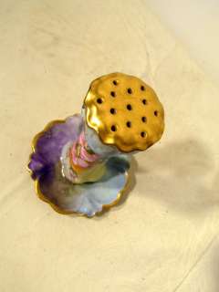 Antique Limoges Hand Painted Hat Pin Holder, No Reserve  