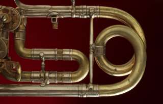 Unusual Antique Bb Rotary Valve Trumpet   Circa 1920  