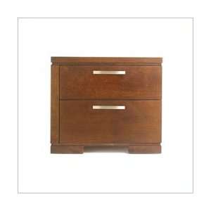   Top and Antique White Case AP Industries Element 2 Drawer Nightstand