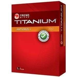 TREND MICRO Titanium AntiVirus 2012 + 1 User BRAND NEW SEALED BOX 