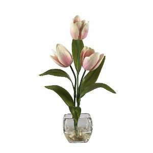    Tulips Liquid Illusion Silk Flower Arrangement