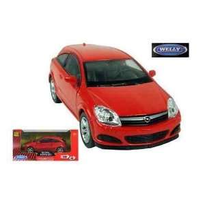    (WELLY) Die Cast Collection 05 Opel Astra GTC Red Toys & Games